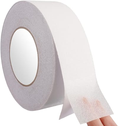 Dailygoods - Transparant Antislip Plakband, 15 m × 5 cm Antislip Tape voor Houten Treden, Traptreden Plakband Onzichtbaar, Waterdicht, Zelfklevend Transparant Tape voor Trap, Ladder, Badkamer, Binnen en Buiten