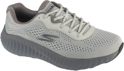 Skechers Go Run Now - Lightdrive, Mannen, Grijs, Hardloopschoenen, maat: 43
