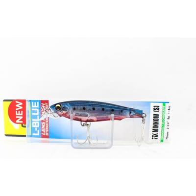 Yo Zuri Duel L Blue Fix Minnow 70S Zinkend Kunstaas F1231-HRI (1114)