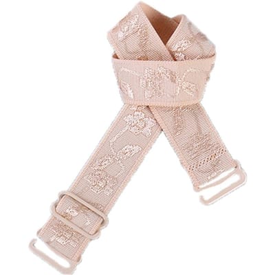 1,5 cm Antislip BH-bandjes Dames Dubbele Schouder Elastische BH-bandjes Accessoires Verstelbaar Zachte Bandjes Elastisch 1pair white