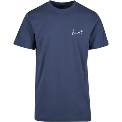 Forvert Salinas T-shirt blauw XL Katoen Heren - Basics