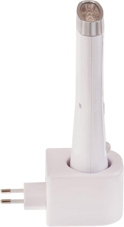 LED nachtlampje met bewegingssensor cilinder wit