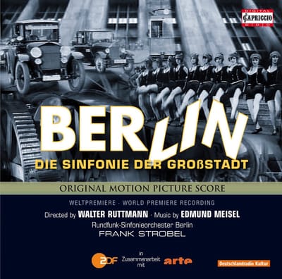 Rundfunk-Sinfonieorchester Berlin, Frank Strobel - Meisel: Berlin - Die Sinfonie Der Großstadt: Original Motion Picture Score (2 CD)