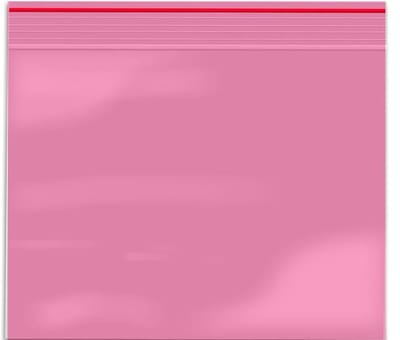 100x Gripzakjes 90 x 90mm Pink Tinted/ Roze Tint 90 micron ZWARE KWALITEIT