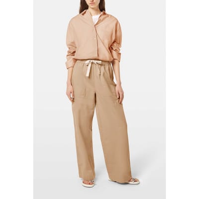 Scotch & Soda Oversized Light Weight Cotton Shirt Cold Brew Taglia: 34 | Magliette intime Outlet | Donna