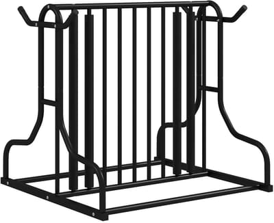 Fietsenrek voor 4 fietsen - Fietsrek - Fietsstandaard - 90 x 80 x 80 cm