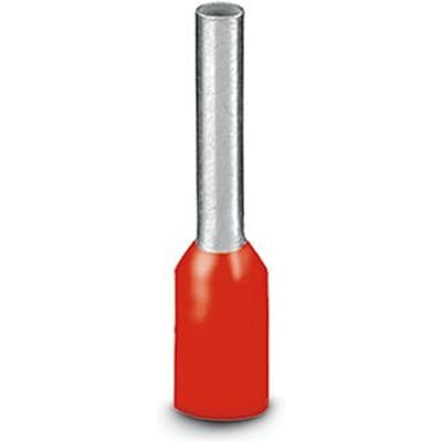 Phoenix Contact Rode Ferrule 1mm² 8mm Mouw - 3200904 [1000 Stukken]