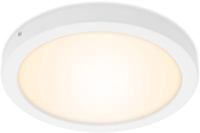 Briloner Leuchten - LED opbouwlamp, plafondlamp 21W, 3.000 K, rond, wit Ø30cm