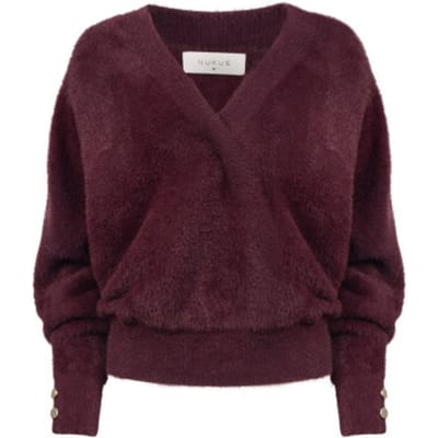 Nukus Nkf03081 333 beau pullover wrap cherry