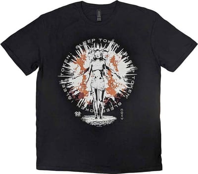 Sleep Token - Rain Heren T-shirt - S - Zwart