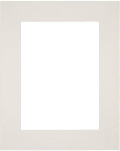 Passe-Partout Fotomaat 13x18 cm - Lijstmaat 20x25 cm - Lichtgrijs - Museumkarton - Fotolijst niet inbegrepen