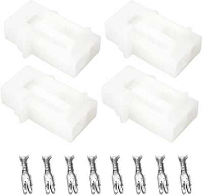 Dailygoods - Set van 4 Auto Inline Mini Blade Zekeringhouders met Terminals