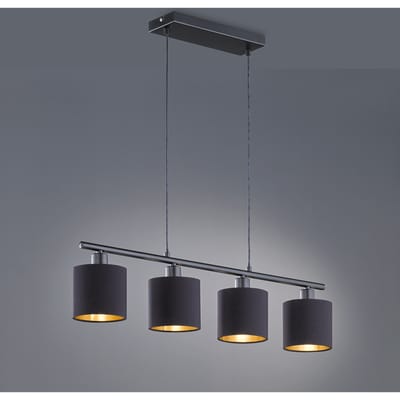Shadora Hanglamp Nori Zwart Mat