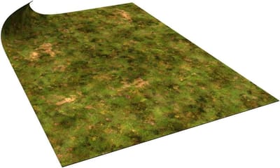 Spelmat - Wargaming Mat - Wargaming Gevechten - Scheurbestendig Vinyl - 112x76 cm - Groen
