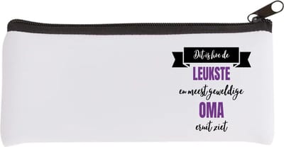 Akyol - meest geweldige oma Etui - Oma - beste oma - verjaardagscadeau - cadeau voor oma - kado - 20 bij 9 cm