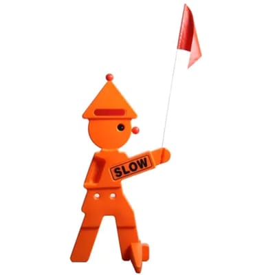 Swing King Verkeersmaatje Safetyclown 95 Cm Oranje