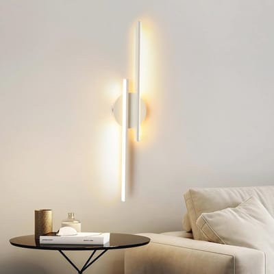 Moderne Led-wandlamp voor Binnen - 24W, 2700 Lumen, Warm Wit, 60 cm