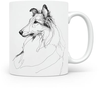 Beker Schotse Collie (Rough Collie)