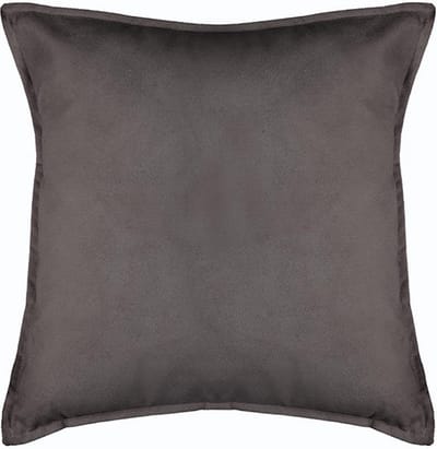 55x55 cm Polyester Square Decoratieve kussen - effen kleur - Overig - Grijs - Gris - 55x55 cm - SILUMEN