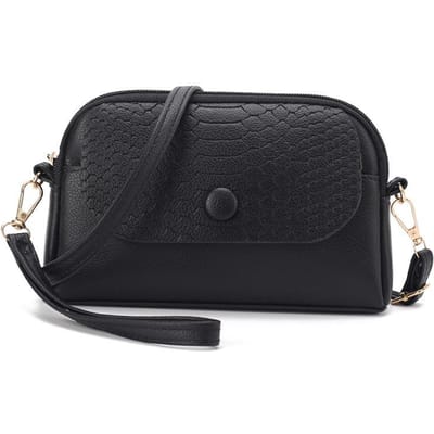 Kleine Vierkante Tas Dames Crossbody Tas Schoudertas Hand in Hand Temperament Effen Kleur Dames Tas Kleine Schoudertas Mobiele Telefoontas black