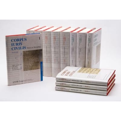 Corpus Iuris Civilis Compleet / Tekst En Vertaling 12 Delen - Corpus Iuris Civilis