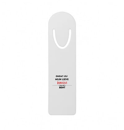 Hacebo® - omdat jij mijn lieve bonuszus bent metalen boekenlegger - Zus - de liefste bonuszus - verjaardag - cadeautje voor zus - kado - geschenk Bladwijzer boekenleggers - 12.7 cm x 3.2cm
