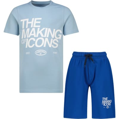 Vingino Boys Wenko Pyjama Dusk Blue Taglia: L | Pantaloni Outlet | Unisex | Blu