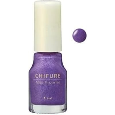 CHIFURE - Nail Enamel 348 Purple Lame 1 pc