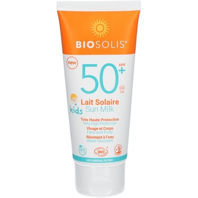 Biosolis Zonnemelk Kids SPF50 100 Zonnecrème