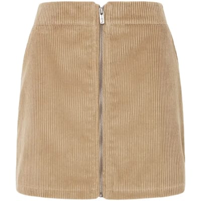 Pepe Jeans Cassie Korte Rok Beige S Vrouw