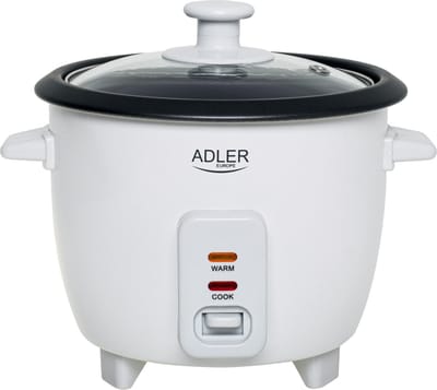 Adler AD 6418 - Rijstkoker - Wit - 0.6 liter