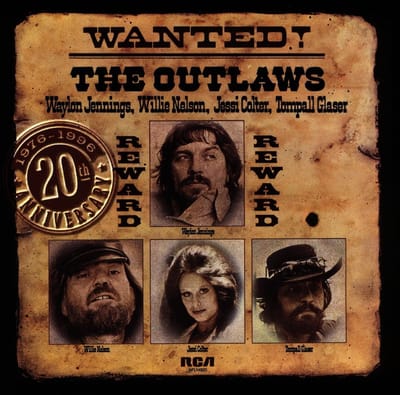 Waylon Jennings, Willie Nelson, Jessi Colter, Tompall Glaser - Wanted! The Outlaws (1976-1996 20th Anniversary) (CD) (20th Anniversary Edition)