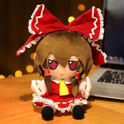 20cm Touhou Project Hakurei Reimu Kirisame Cirno Fumo Pluche Speelgoed Anime Cadeaus Japanse Dochterdag 20cm groen