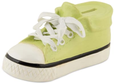Spaarpot sneaker groen - sportschoen - gymie - gympje