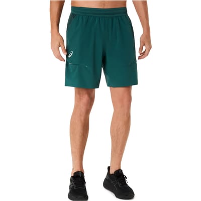 ASICS Match Laser Cut 7In  Shorts Heren-petrolblauw