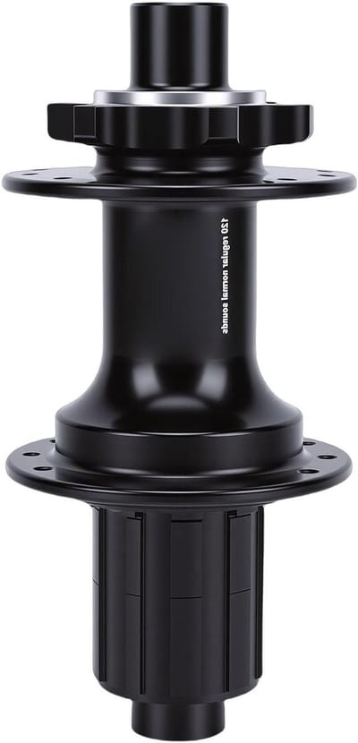 Fietsnaaf Achter - Schijfremnaaf MTB - Mountainbiken - 24-gaats Lichtgewicht - 142 mm Steekas - Zwart