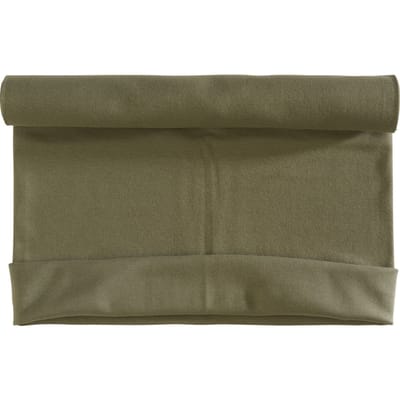 Manchet stof 1x1 rib "Uni" - Kaki
