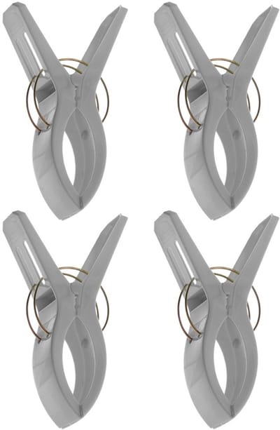Strandhanddoekklemmen 4 stuks - Clips - Klemmen - Strandhanddoekclips - Handdoekklemmen - Badhanddoek