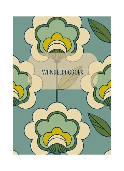 HappyBook - Wandeldagboek - Wandelen - Dagboek - Wandelingen - Journal - Walking - Helathy - Gezondheid - Natuur - Lopen - Vrije tijd - Cadeau - Softcover - Lopen om af te slanken - Jezelf slank lopen - Calorieën verbranden - Wandelingen opschrijven