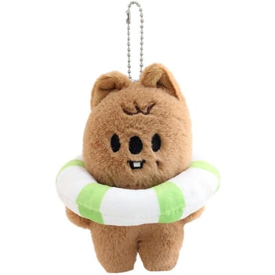 10cm Skzoo Zwemband Pluche Speelgoed Kawaii Skzoo Stray Wolf Pluche Cartoon Knuffeldier Pop Kawaii Metgezel Speelgoed Kinderen Cadeau 10cm
