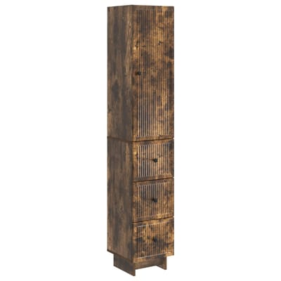 vidaXL - Kast - Set - 2 - st - Bewerkt - hout