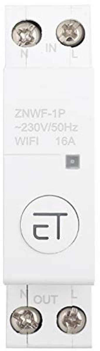 Dailygoody - WIFI Stroomonderbreker - Slimme Schakelaar - 16A - Intelligente Relais - Veiligheid en Gemak - Ideaal voor Thuisgebruik
