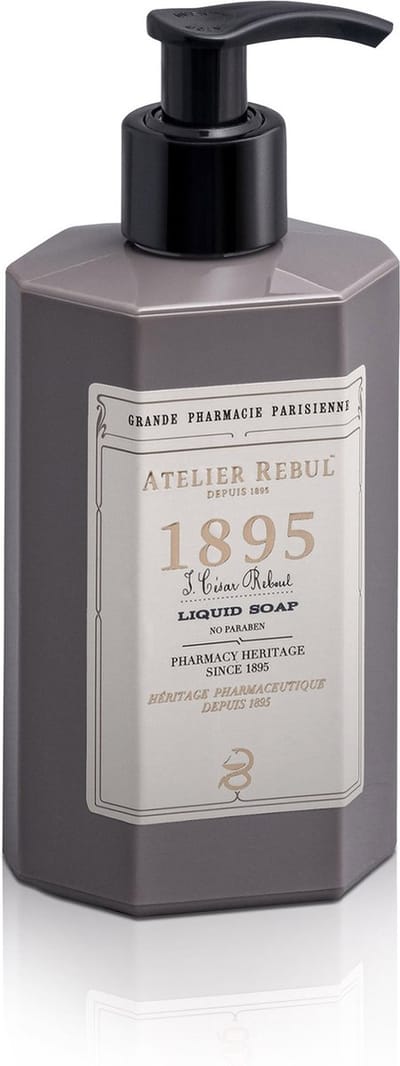 Atelier Rebul 1895 - Handzeep (250ml) - Frisse & Houtige Geur - Natuurlijke Vloeibare Zeep