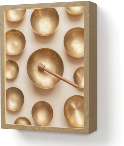 Wandlamp 30x40 cm - Oplaadbaar - Symmetrisch - Goud - Brons - Balans - Wandlampen binnen woonkamer - Slaapkamer lamp - Decoratieve nachtlamp - Vloerlamp draadloos