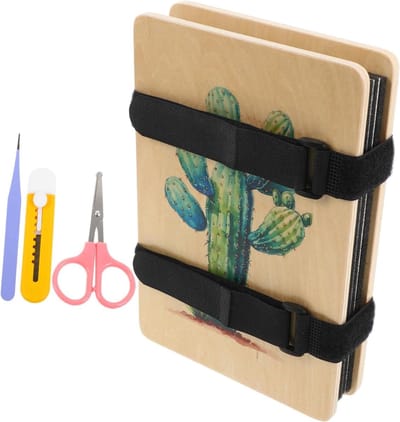 Bloemen Persset - Planten Druk Kit - Bloemen Preserveren - Efficiënt Meerdere Lagen - 22x15x0.8 cm - Diverse Kleuren