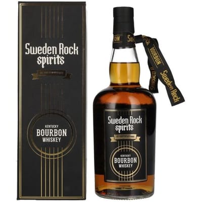 Sweden Rock Spirits Kentucky Bourbon Whiskey 44,7% Vol. 0,7l in geschenkverpakking