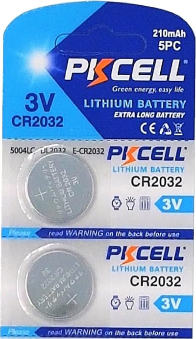 Knoopcel Batterijen - Lithium Knoopcellen - Apparaten Voeden - 3 Volt Constante Spanning - 20mm Diameter