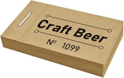 CombiCraft consumptiebonnen craft beer caramel - 5 boekjes met in totaal 250 bonnen
