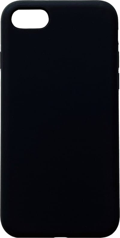 Casemania Hoesje Geschikt voor Apple iPhone X/XS - Zwart - Liquid Siliconen Back Cover