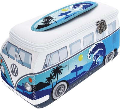BRISA VW Collection - Volkswagen neopreen universele make-up-, cosmetica-, reisapotheek-tas in T1 Bulli Bus-design